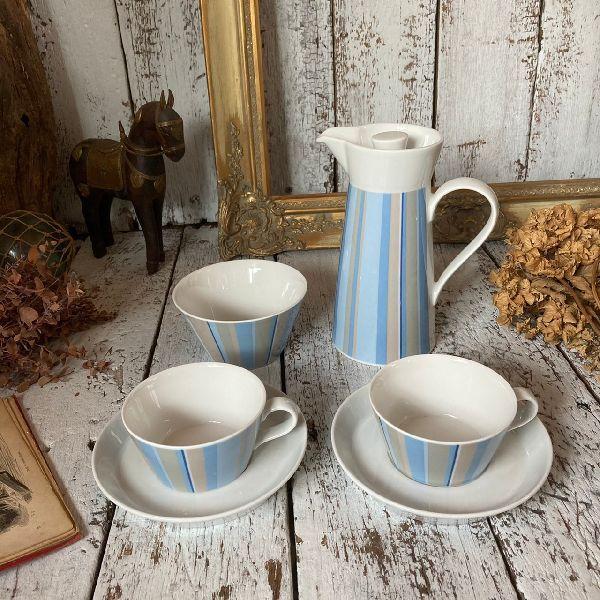 ドイツ ARZBERGアルツベルグ*TRIC Siegerデザイン*ポット×ペア カップ