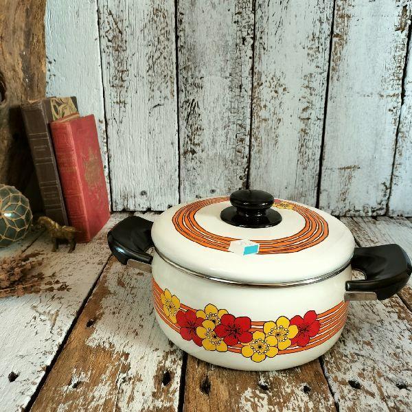 ハニーウェア　ホーロー　両手鍋　片手鍋 富士ホーロー ソースパン 16cm ホーロー鍋 Honey Ware ハニーウェア