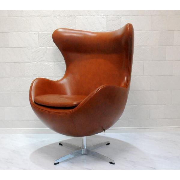 ARNE JACOBSEN エッグチェア アルネヤコブセン レザー仕様 ARNE JACOBSEN エッグチェア アルネヤコブセン レザー仕様