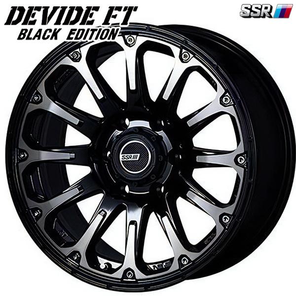SSR DEVIDE ディバイド FT ブラックエディション 17インチ 8.0J SSR DEVIDE ディバイド FT ブラックエディション 17インチ 8.0J