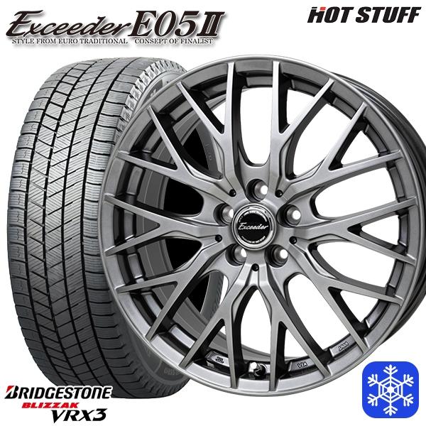 スタッドレス　215/60R17　Exceeder 17インチ 114.3 ブリザック 215/60R17インチ ブリヂストン VRX3 5H114.3