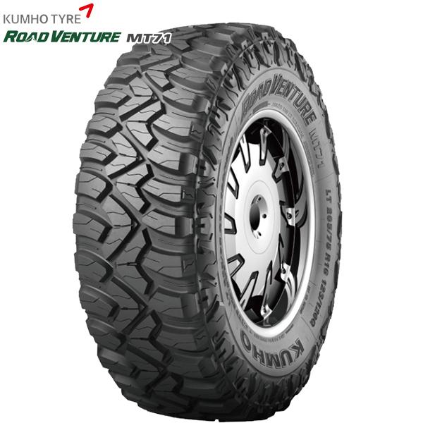 KUMHO ROAD VENTURE MT71 285/70R17 121/118Q 17�C���` �N���z ���[�h�x���`���[ MT-71 �V�i �T�}�[�^�C��