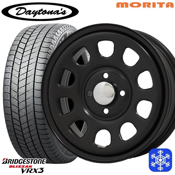 はちもブリジストンVRX3 155×70R×13スタットレタイヤ4本ナット ブリザック 155/70R13インチ ブリヂストン VRX3 4H100 スタッドレス