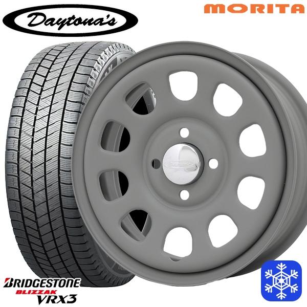 はちもブリジストンVRX3 155×70R×13スタットレタイヤ4本ナット ブリザック 155/70R13インチ ブリヂストン VRX3 4H100 スタッドレス