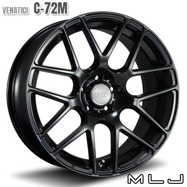 VENATICI C-72M 19インチ ハーフグロスブラック 4本セット