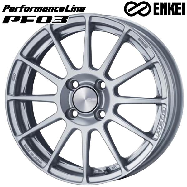 ENKEIホイールPF03 15インチ超軽量　美品No.2 ENKEI（エンケイ） パフォーマンスライン PF03 15インチ 6.0J 4H100 +