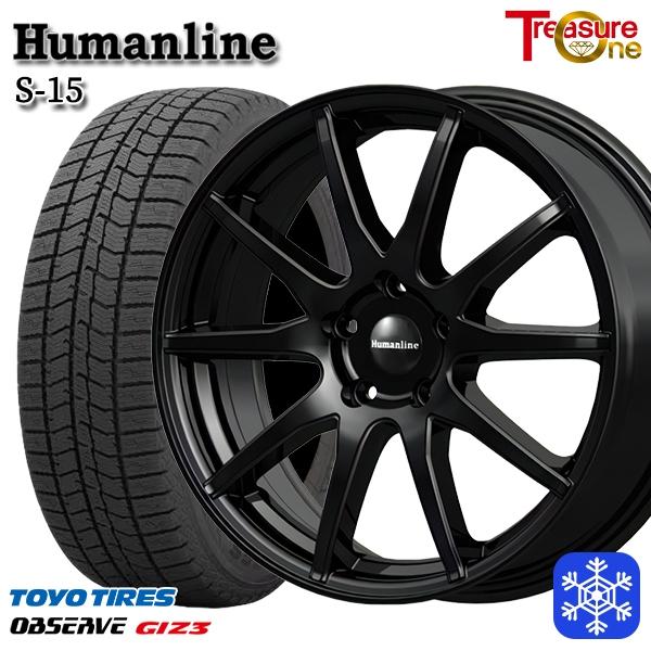 ホンダ純正アルミ　15×4.5J +45 N-WGN N-ONE N-BOX ブリザック 215/55R17インチ ブリヂストン WZ-1 WZ1 5H114.3