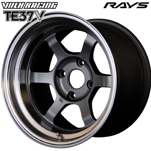 RAYS レイズ ボルクレーシング TE37V 15インチ 7.5J 4H100 +25 RAYS レイズ ボルクレーシング TE37V 15インチ 7.5J 4H100 +25