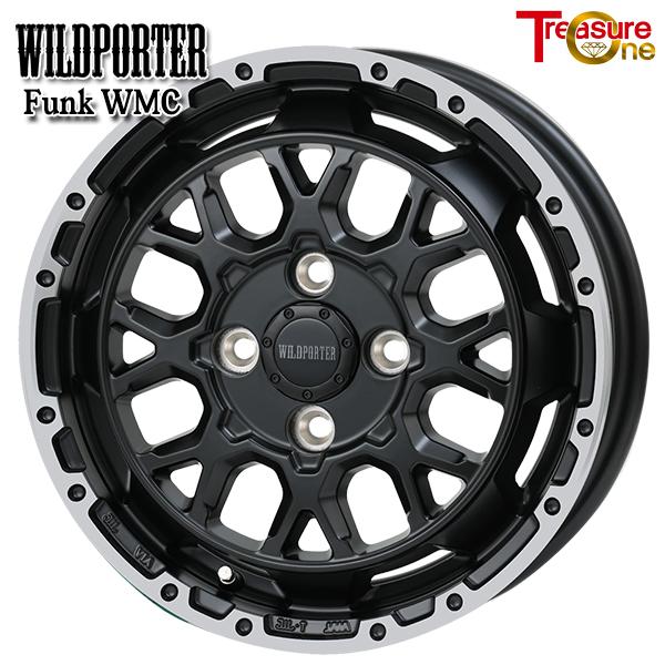 トレジャーワン ワイルドポーター ファンク WMC 14インチ 4.5J 4H100 + 