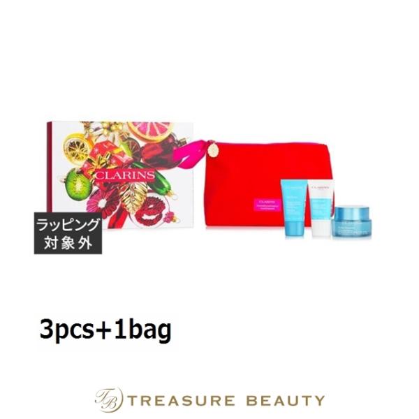 クラランス イドラ エッセンシャル コレクション  3pcs+1bag (スキンケアコフレ)