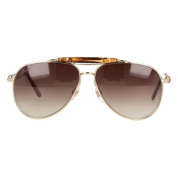 人気特価新品入荷 グッチ レディースファッション Gucci ゴールド バンブー バンブー ブラウン メンズ サングラス ブラウン サングラス Gg4240s Land 竹 レディース Csx Oh Gcci00 Treasure トレジャーランド