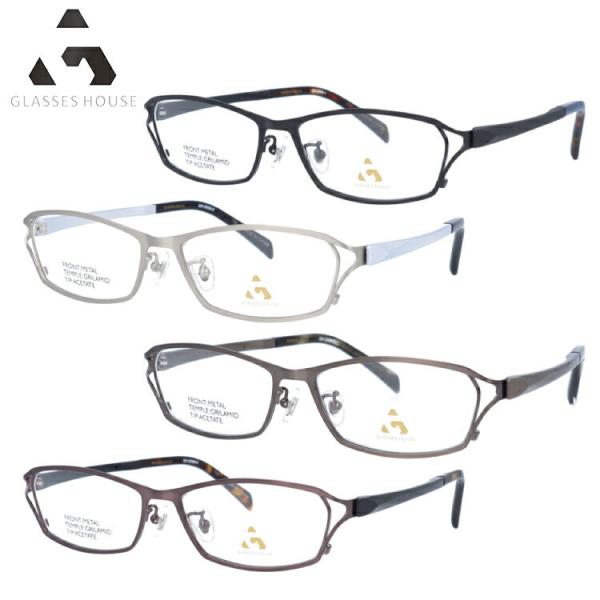 Kl t[ OXnEX GLASSES HOUSE PCKl u[CgJbg Vዾ ɒB uh  ߂ GH2308 55 v[g Mtg bsO