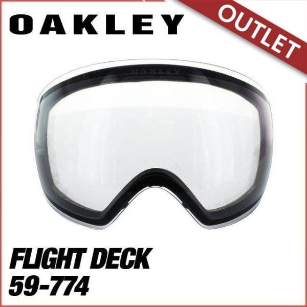 󂠂 AEgbg I[N[ S[O pY OAKLEY tCgfbL 59-774 Flight Deck Clear 2014E2015f