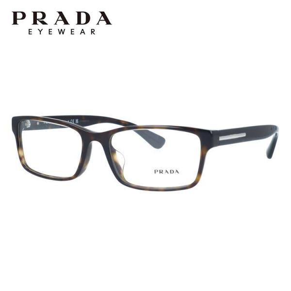 未使用品 プラダ 伊達眼鏡 ロゴテンプル VPS01Q サングラス めがね 箱 PRADA（プラダ） 訳あり 店頭展示品/外箱なし メガネフレーム 伊達