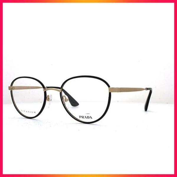 メガネフレーム 伊達メガネ Prada Pr57svd 1ab1o1 52サイズ 国内 ラウンド メンズ レディース Prada プラダ プラダ の最安値と通販店 取扱店なし サープラ