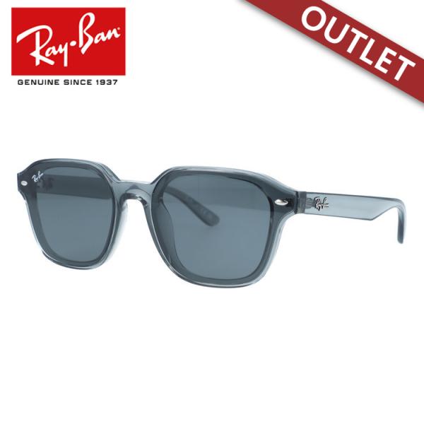 訳あり レイバン サングラス アジアンフィット Ray-Ban RB4458D 645087 65 スクエア ユニセックス メンズ レディース
