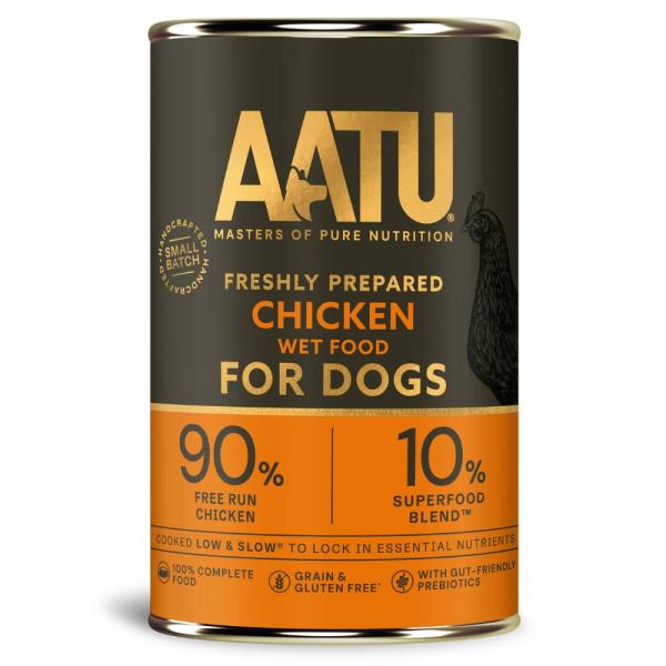 AATU アートゥー チキン ウェットドッグフード 全犬種成犬用 400g