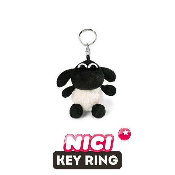 NICI（ニキ）キーリング Shaun the sheep（ひつじのショーン)   ティミー　/Key Ring（動物/アニマル/かわいい/キーホルダー/ビーンバッグ/ギフト/プレゼント）