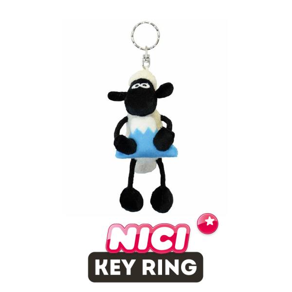 NICI（ニキ）キーリング Shaun the sheep（ひつじのショーン)   ショーン フジサン　/Key Ring（動物/アニマル/富士山/お土産/縁起物/ギフト/プレゼント）