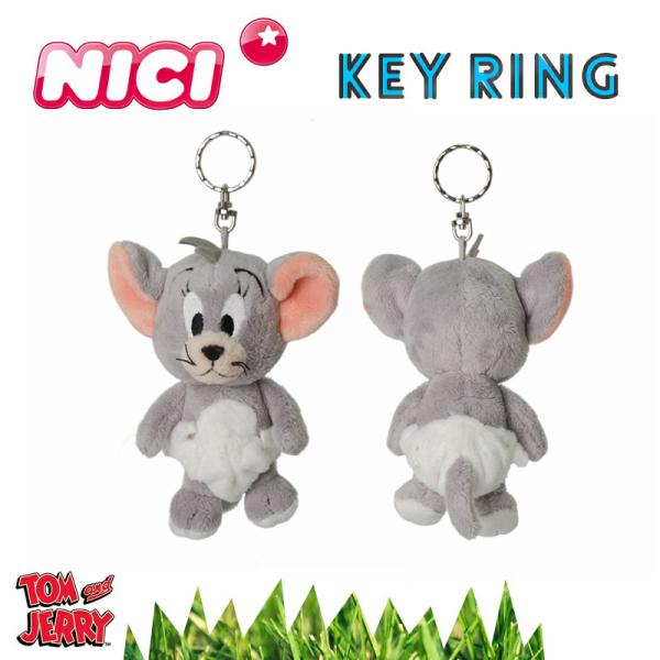 NICI（ニキ）キーリング  トムとジェリー タフィー　/Key Ring（動物/アニマル/かわいい/キーホルダー/ビーンバッグ/ギフト/プレゼント）