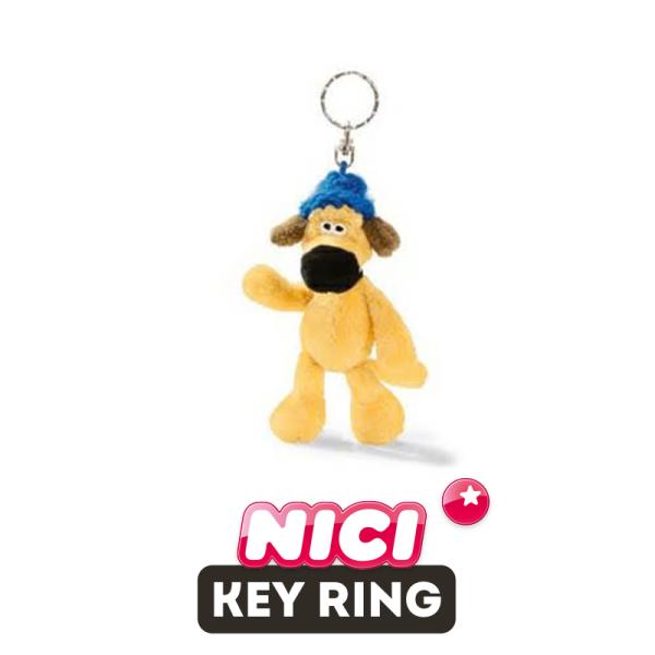 NICI（ニキ）キーリング Shaun the sheep（ひつじのショーン)   ビッツァー　/Key Ring（動物/アニマル/キーホルダー/ビーンバッグ/ギフト/プレゼント）