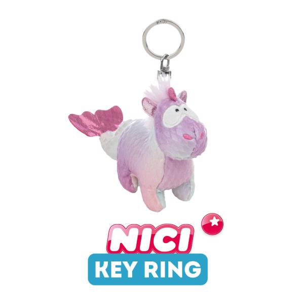NICI（ニキ）テオドールフレンズ 26 ユニコーン PK 10cm / Key Ring（かわいい/キーホルダー/ビーンバッグ/ギフト/プレゼント/アニマル/動物/おしゃれ/誕生日）