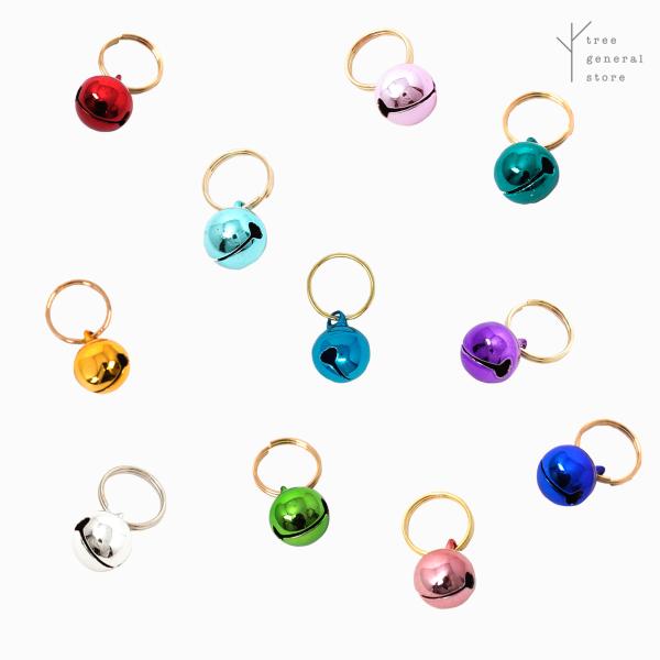 チャーム おしゃれ かわいい 猫(鈴)首輪のワンポイントに : tree