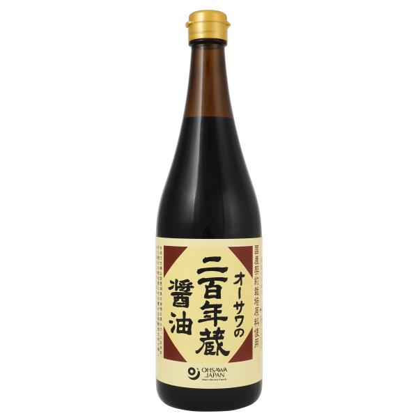 オーサワの二百年蔵醤油　720ml