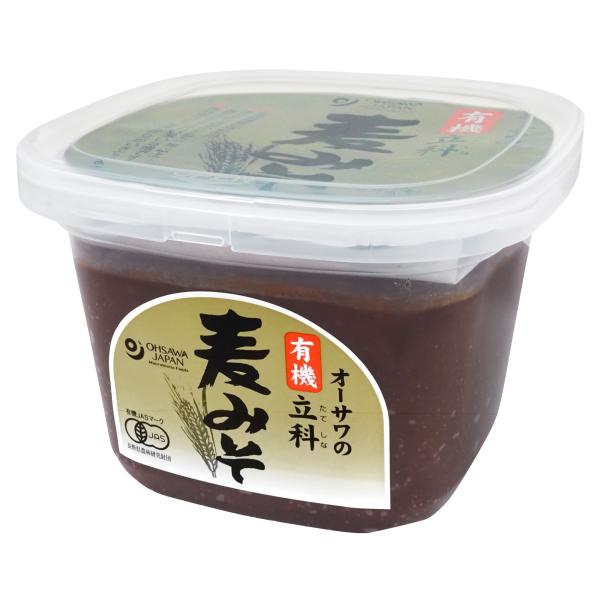 オーサワの有機立科麦みそ　650g