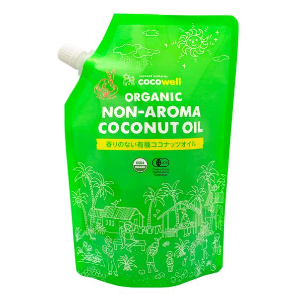 【8月入荷予定・予約】香りのない有機ココナッツオイル　460g(500ml)