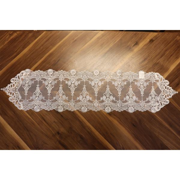 SALE セール トップクロス フレンチレース L ベル 約 30×120ｃｍ テーブルセンター テーブルランナー レース ネコポス