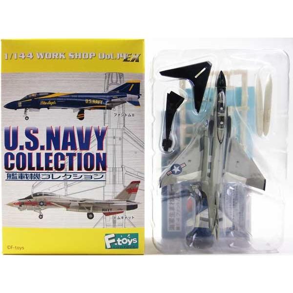 【2A】 エフトイズ 1/144 艦載機コレクション Vol.1 F-4J ファントム2 第96戦闘飛行隊 空母コンストレーション搭載 1972年 カニンガム大尉/ドリスコル中尉 単品