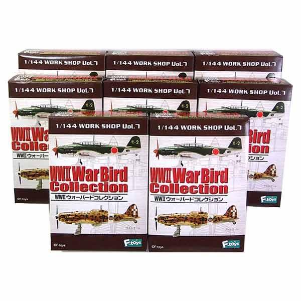 エフトイズ  WWⅡウォーバードコレクション  1箱(10個入)シークレット1種 WWII ウォーバードコレクション 10個セット(食玩) - ホビー