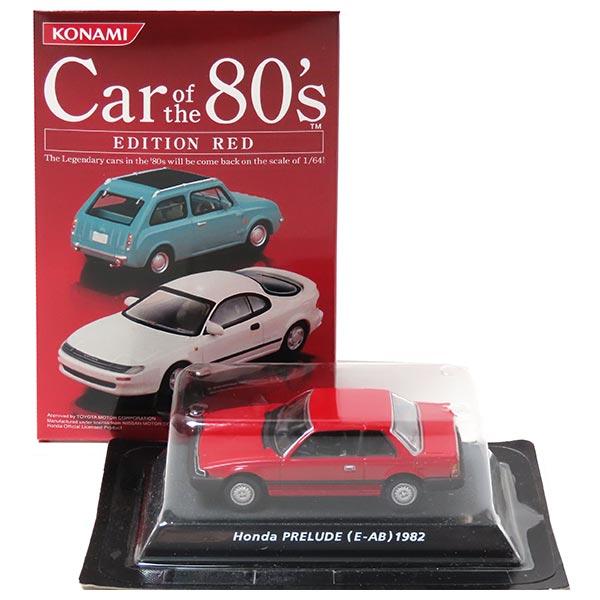 KONAMI Car of the 80's ミニカー エディション レッド コナミデジタルエンタテインメント 【6A】 コナミ 1/64 Car of the