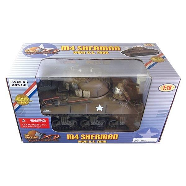 1217】 21st Century Toys 1/18 US M4 シャーマン 戦車 単品
