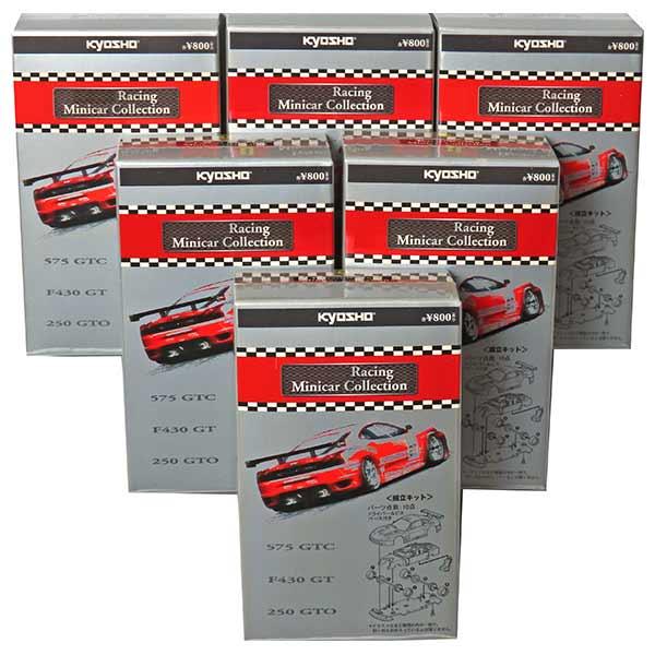 京商　フェラーリ　ミニカーコレクションⅦ ６台セット 6SET】 京商 1/64 フェラーリ レーシング ミニカーコレクション 全6種