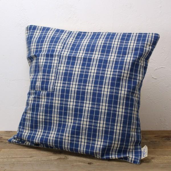 クッションカバー 45×45cm おしゃれ BasShu Grandad Check B 日本製