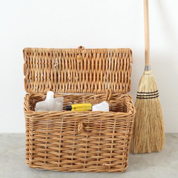 新品 未使用 蓋付きカゴ オシャレ インテリア バスケット かご 蓋付き おしゃれ 収納 小物入れ 荷物入れ キッチン