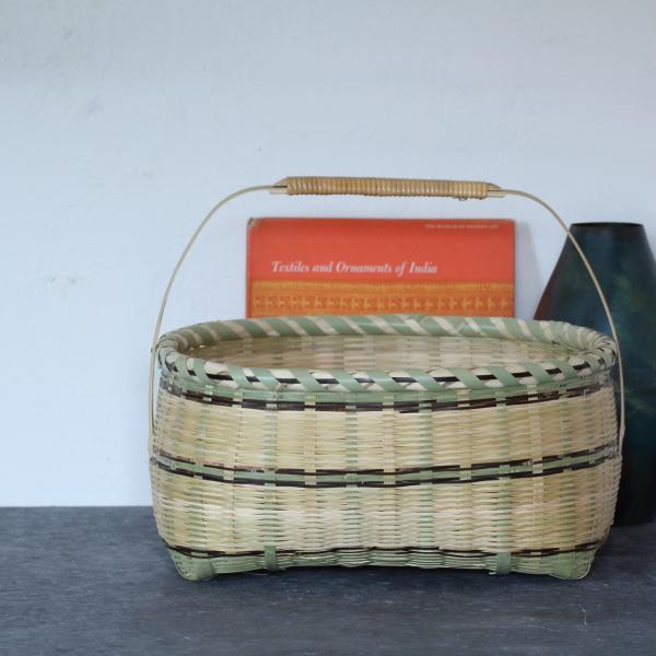 竹籠の小物入れ 【公式通販】