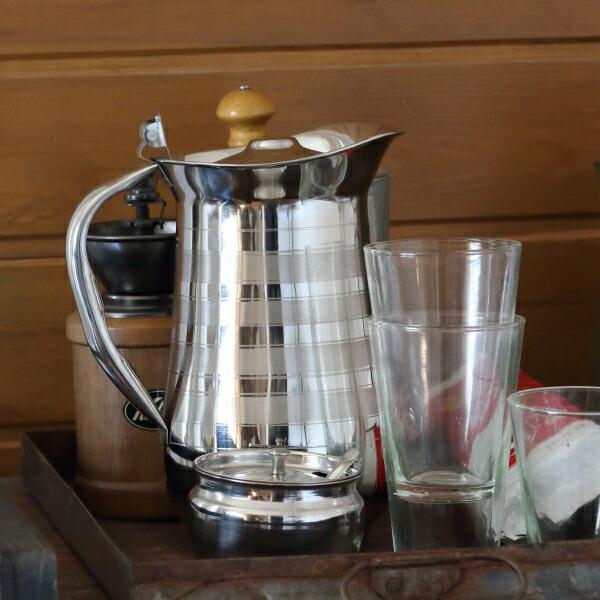 ステンレス ピッチャー 水差し 小物入れ 小物立て ポット ジョーロ