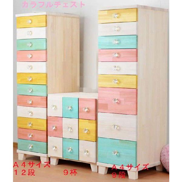 高評価！高評価！引き出しいっぱい多段チェスト,カラフルチェスト