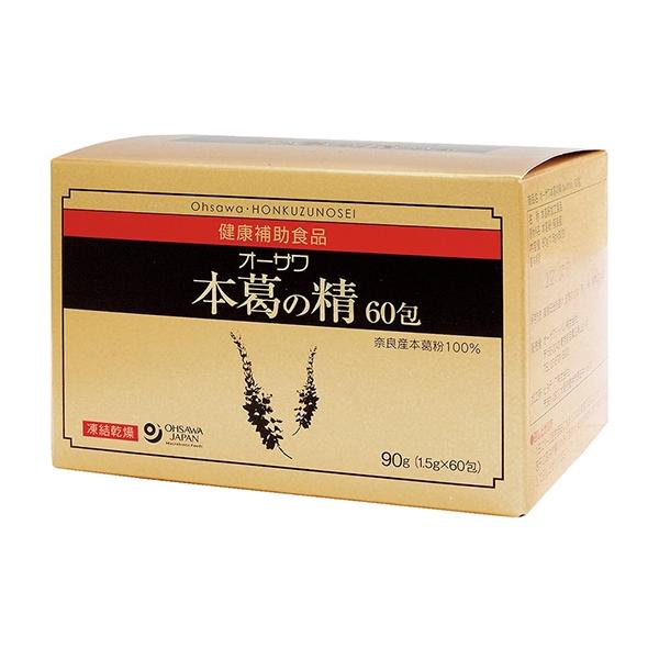 血行、二日酔い。本葛のサプリメント。発売以来人気の本葛の精。葛の力をいかしたマクロビオティックサプリメントです。通常の葛粉と異なり「晒し」工程をせず、凍結乾燥で仕上げた細顆粒タイプ1日1〜2包を目安に栄養成分表示1包(1.5g)当たり/エネ...