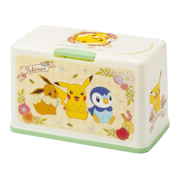 ポケモン アンティーク マスク 収納ケース マスクストッカー リフトアップ式 約60枚収納