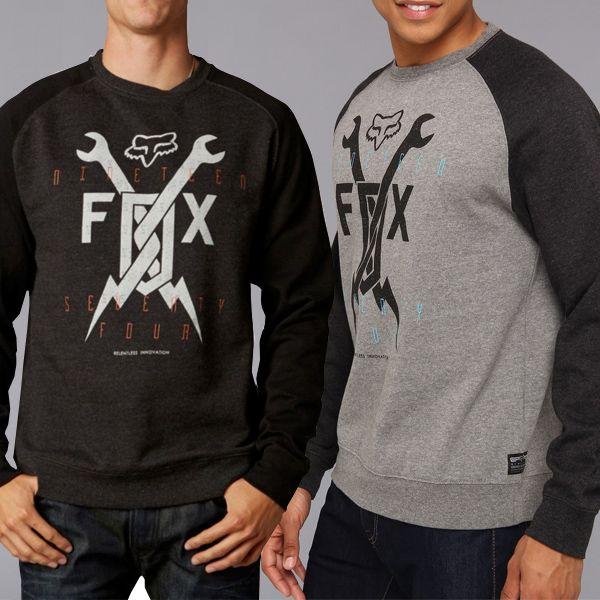 Fox フォックス メンズ スウェット トレーナー グレー ブラック ラグラン 正規品 Fox0003 流行はいつもここから Trend I 通販 Yahoo ショッピング