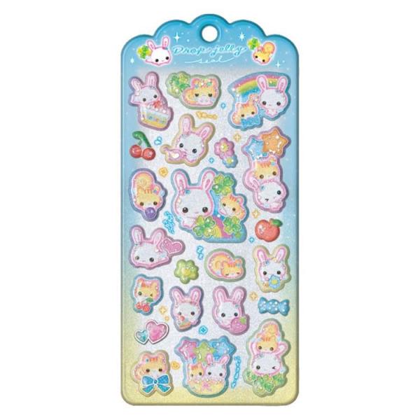 クラックス 平成メモリー ドロップジェリーシール フワフワらびちゃん