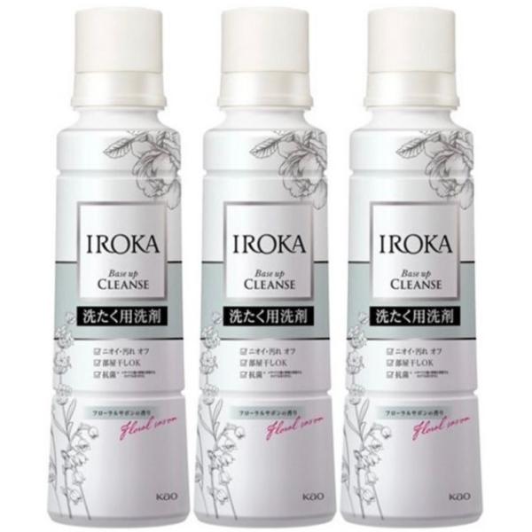 本体3本セット IROKA イロカ フレアフレグランス ベースアップクレンズ