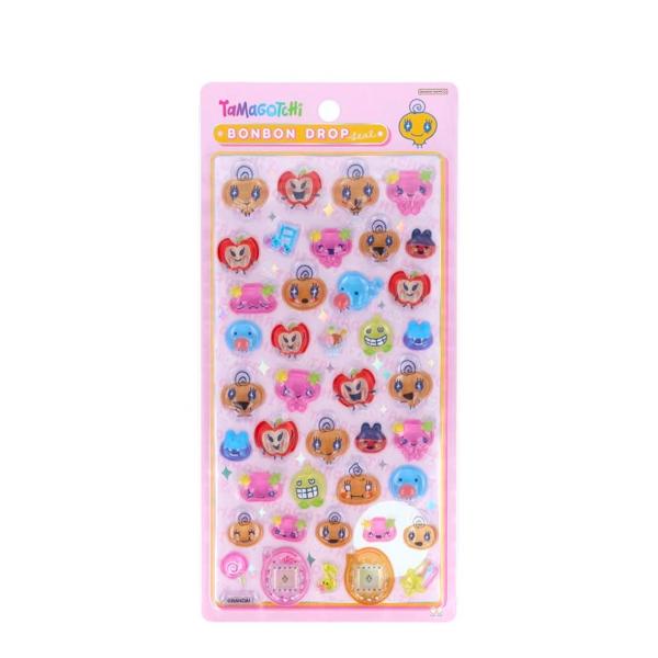 たまごっち ボンボンドロップ シール 5シートセット まめっち サンスター文具 たまごっち グッズ シール ボンボンドロップ