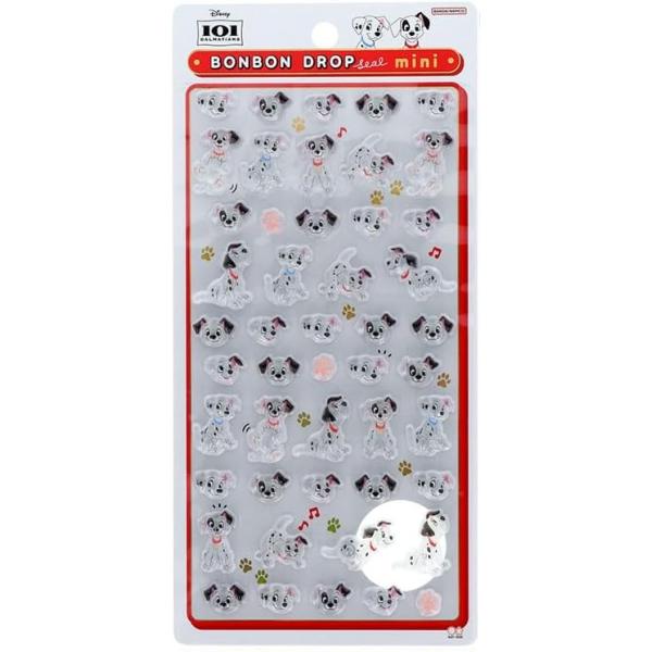 101匹わんちゃん ボンボンドロップシール ミニ S8815003 ディズニー