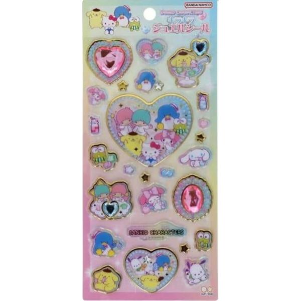 キラキラ ジュエルシール サンリオキャラクターズ S8815755 サンスター
