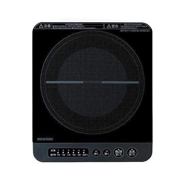 他サイト： アイリスオーヤマ クッキングヒーター IHコンロ 1400W  IHK-T37-B ブラック　板橋倉庫の商品画像
